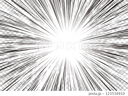 Concentrated line background material 123538910