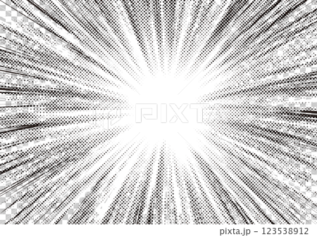 Concentrated line background material 123538912