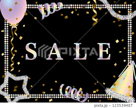 ミラータイル2、パーティー飾りF、20虹淡 123539487