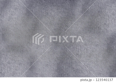 Grey textile background with rough wavy texture 123540137