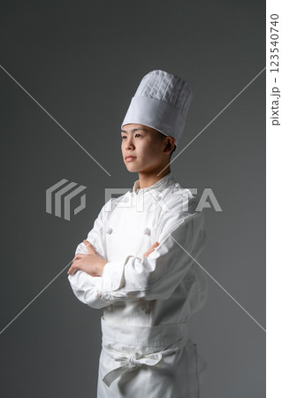 男子　10代　コックコート　コック帽 123540740