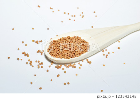 Seeds of the spice mustard. Seeds of the spice mustard. 123542148