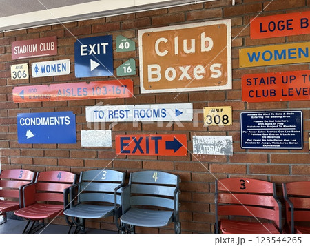 ドジャース球場 ドジャーススタジアム ドジャース球場 ドジャーススタジアム 123544265