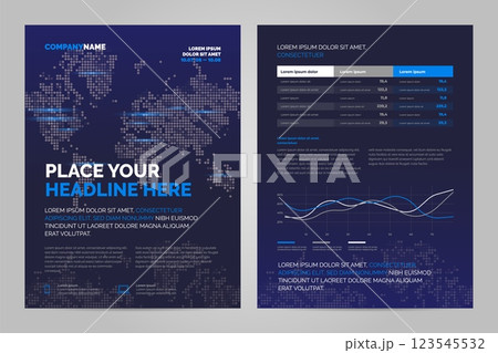 Brochure Layout design 123545532