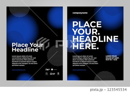 Minimal poster template design Minimal poster template design 123545534
