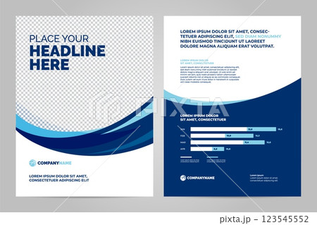 Brochure Layout template design Brochure Layout template design 123545552