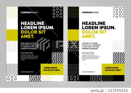 Brochure Layout template design Brochure Layout template design 123545610