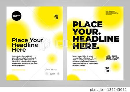 Minimal poster template design Minimal poster template design 123545652