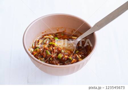 手作りねぎ味噌 手作りねぎ味噌 123545673