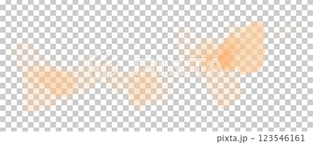 ベージュオレンジの花のような水彩の筆跡テクスチャ背景イラスト ベージュオレンジの花のような水彩の筆跡テクスチャ背景イラスト 123546161