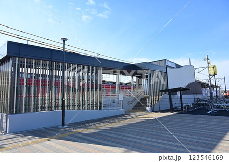 観音寺駅（かんのんじえき）名古屋鉄道　尾西線 123546169