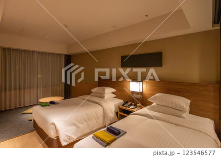 長野県白馬村の高級ホテル、コートヤードバイマリオット白馬 温泉付プレミアルームの客室 123546577