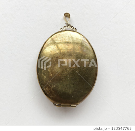 Unique necklace for women on a white background, promotional photo for an online vintage and handmade jewelry store Unique necklace for women on a white background, promotional photo for an online vintage and handmade jewelry store 123547765