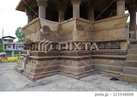 インド　世界遺産カジュラーホーの建造物群 123548000