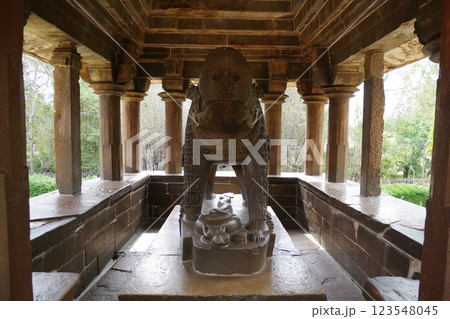 インド 世界遺産カジュラーホーの建造物群 インド 世界遺産カジュラーホーの建造物群 123548045