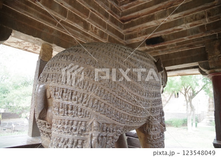 インド 世界遺産カジュラーホーの建造物群 インド 世界遺産カジュラーホーの建造物群 123548049