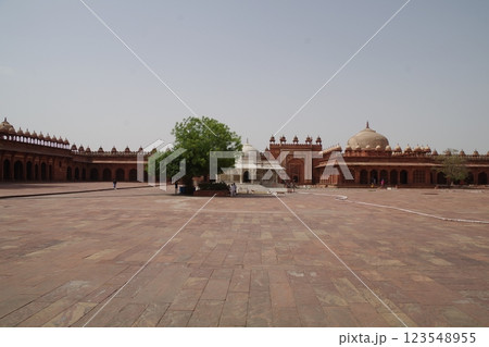 インド　世界遺産ファテープルシークリー 123548955