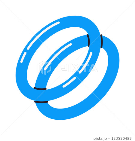 Cute doodle spring design element 123550485