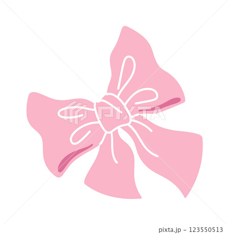 Girly vintage bow knotted ribbon 123550513
