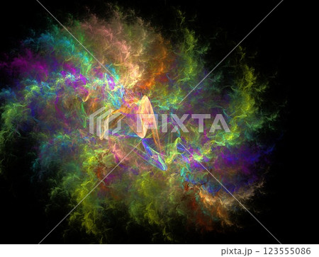 Imaginatory fractal abstract background Image 123555086