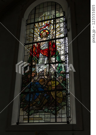 Church St. Michael, Kochel am See, Bavaria, Germany 123555805