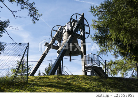 Peace Bell, Friedensglocke, in Mosern, Tyrol, Austria 123555955