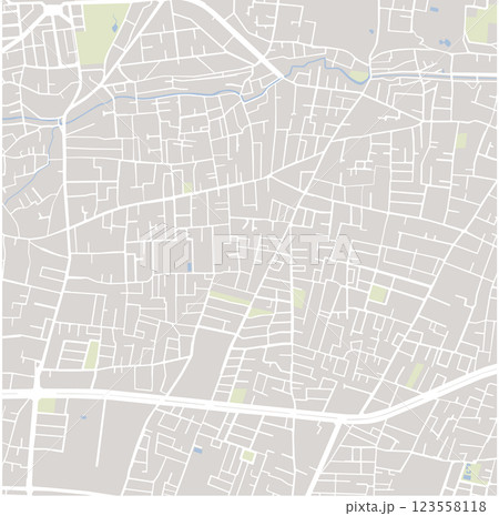 小金井貫井近辺地図 123558118