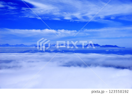 志賀高原　雲海 123558192