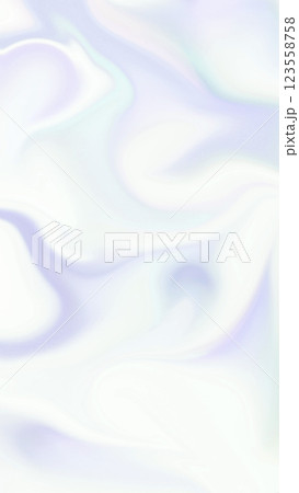 きれいグラデーション背景イラスト　マーブル模様　エレガント水色紫　壁紙　上品光沢おしゃれ 123558758