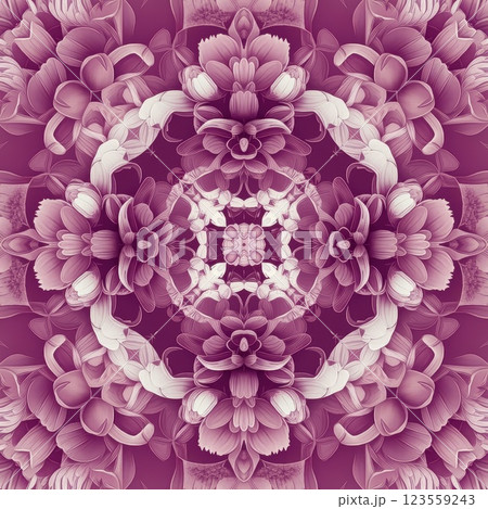 花柄イラストの背景画像 123559243