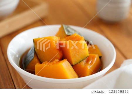 かぼちゃ煮物 123559333