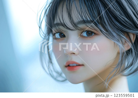 綺麗な肌の女性「AI生成画像」 123559501