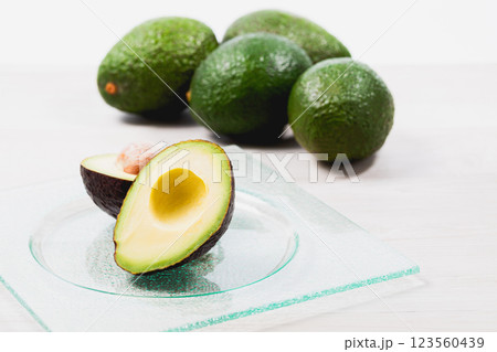 森のバター　アボカド 123560439