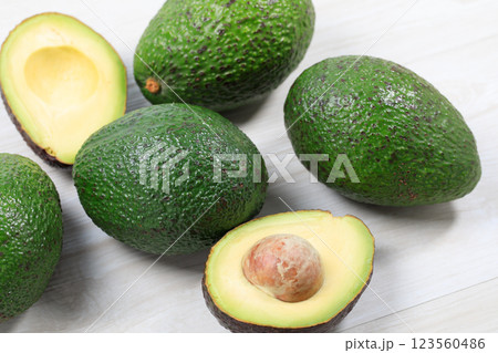森のバター　アボカド 123560486