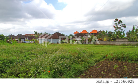 バリ島のローカル風景 123560929