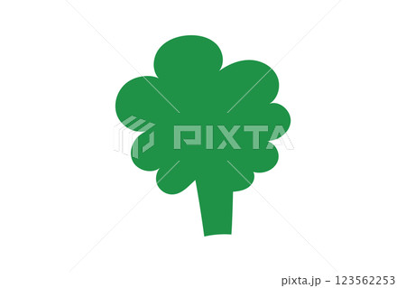 ブロッコリーのイラスト 123562253