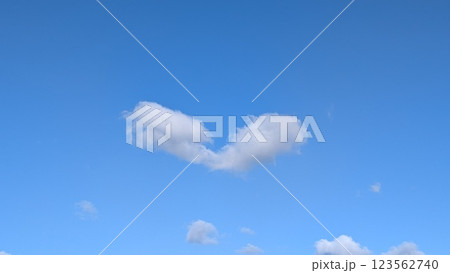 青空に浮かぶ雲 123562740