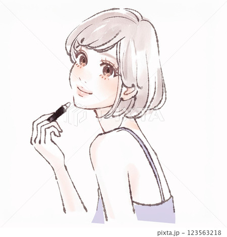 女性・女の子のイラスト素材 123563218