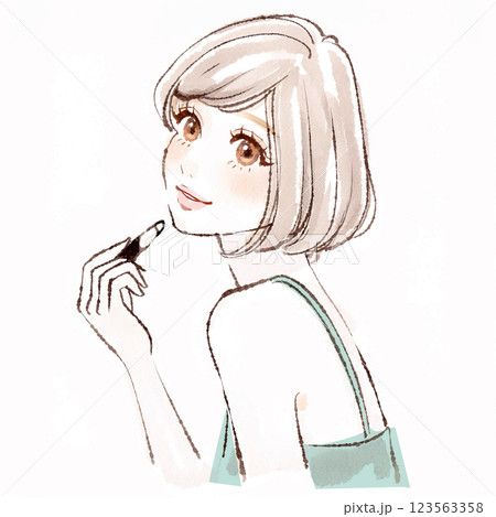 女性・女の子のイラスト素材 123563358
