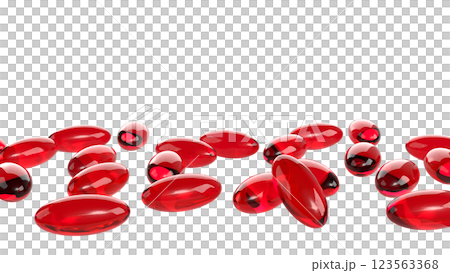 The Red pill for Astaxanthin or Heathy concept 3d Rendering. The Red pill for Astaxanthin or Heathy concept 3d Rendering. 123563368