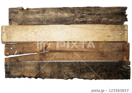 Top view of an arranged wood plank isolated over a white background. Natural wooden texture or brown background or wallpaper. Flat lay. Copy space or mockup Top view of an arranged wood plank isolated over a white background. Natural wooden texture or brown background or wallpaper. Flat lay. Copy space or mockup 123563657