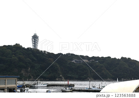 江ノ島の景色 123563888