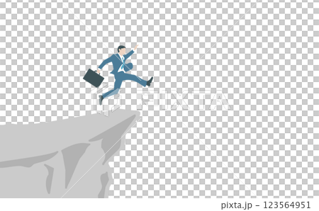 跨越2025年懸崖的IT插畫素材 123564951