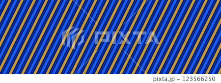 Seamless diagonal stripe pattern. Dark blue oblique line background for textile design, fabric swatch, scarf cloth, suit print. Masculine navy colored repeating wallpaper. Vector backdrop 123566250