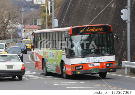 関越交通：客貨混載ラッピングバス（群馬県沼田市） 123567367