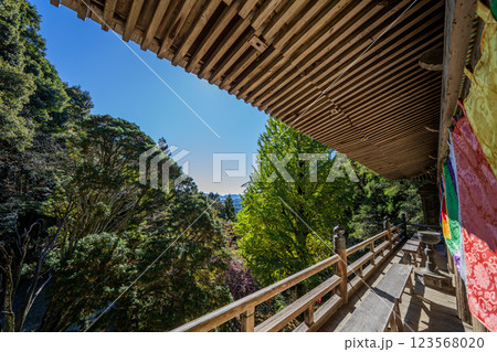 日龍峯寺高澤観音境内の景色 北条政子の寄進した多宝塔のある寺 日龍峯寺高澤観音境内の景色 北条政子の寄進した多宝塔のある寺 123568020