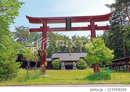 伊夜比古神社（安曇野） 123569260