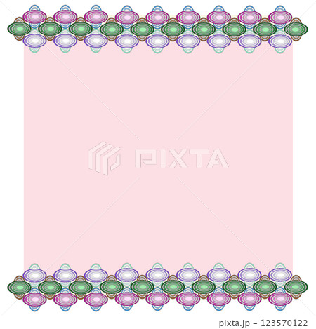 abstract background with flowers 123570122