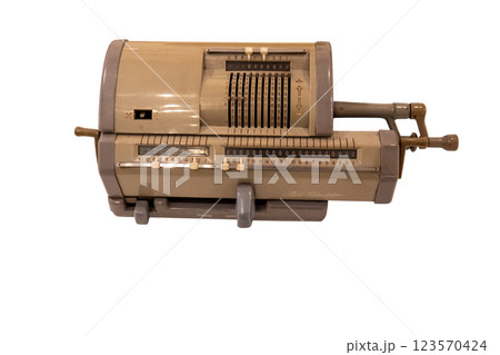 手回し計算機 手回し計算機 123570424
