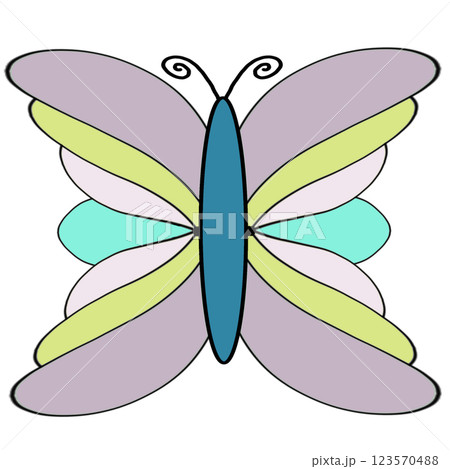 seamless pattern with green leaves 123570488